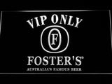 Foster VIP Only LED Neon Sign USB - White - TheLedHeroes