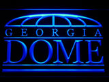 Atlanta Falcons Georgia Dome LED Neon Sign Electrical - Blue - TheLedHeroes