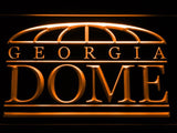 Atlanta Falcons Georgia Dome LED Neon Sign USB - Orange - TheLedHeroes