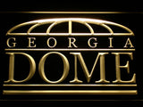 Atlanta Falcons Georgia Dome LED Neon Sign USB - Yellow - TheLedHeroes