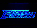 Atlanta Falcons (4) LED Neon Sign USB - Blue - TheLedHeroes