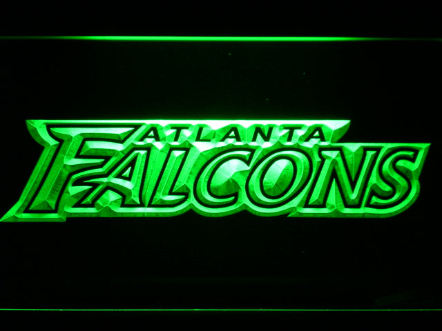 FREE Atlanta Falcons (4) LED Sign - Green - TheLedHeroes
