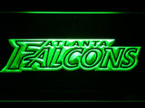 Atlanta Falcons (4) LED Neon Sign USB - Green - TheLedHeroes