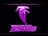 FREE Atlanta Falcons (6)  LED Sign - Purple - TheLedHeroes