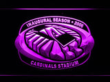 Arizona Cardinals (4) LED Neon Sign USB - Purple - TheLedHeroes