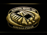 Arizona Cardinals (4) LED Neon Sign USB - Yellow - TheLedHeroes