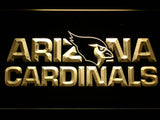 Arizona Cardinals (5) LED Neon Sign Electrical - Yellow - TheLedHeroes