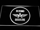 Flying Gasoline LED Neon Sign Electrical - White - TheLedHeroes