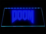 Doom LED Neon Sign Electrical - Blue - TheLedHeroes