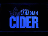 Molson Canadian Cider LED Neon Sign USB - Blue - TheLedHeroes