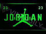 Jordan 23 LED Sign - Green - TheLedHeroes