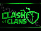 FREE Clash of Clans LED Sign - Green - TheLedHeroes