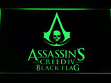 Assassin's Creed Black Flag LED Neon Sign USB - Green - TheLedHeroes