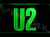 U2 LED Sign - Green - TheLedHeroes