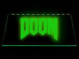 Doom LED Neon Sign USB - Green - TheLedHeroes