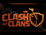 Clash of Clans LED Sign - Orange - TheLedHeroes
