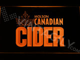 Molson Canadian Cider LED Sign - Orange - TheLedHeroes