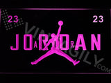 Jordan 23 LED Neon Sign Electrical - Purple - TheLedHeroes