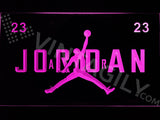 Jordan 23 LED Sign - Purple - TheLedHeroes