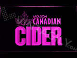Molson Canadian Cider LED Sign - Purple - TheLedHeroes