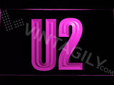 U2 LED Sign - Purple - TheLedHeroes