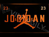 Jordan 23 LED Neon Sign Electrical - Red - TheLedHeroes