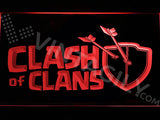 FREE Clash of Clans LED Sign - Red - TheLedHeroes