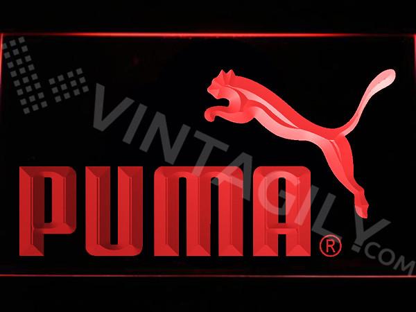 Puma LED Neon Sign USB - Red - TheLedHeroes