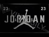 Jordan 23 LED Neon Sign Electrical - White - TheLedHeroes