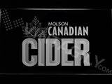 Molson Canadian Cider LED Sign - White - TheLedHeroes