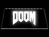 FREE Doom LED Sign - White - TheLedHeroes