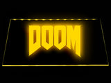 Doom LED Neon Sign Electrical - Yellow - TheLedHeroes