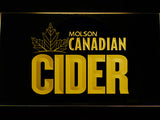 FREE Molson Canadian Cider LED Sign - Yellow - TheLedHeroes