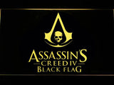 Assassin's Creed Black Flag LED Neon Sign USB - Yellow - TheLedHeroes