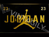 Jordan 23 LED Neon Sign Electrical - Yellow - TheLedHeroes