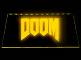 FREE Doom LED Sign - Yellow - TheLedHeroes