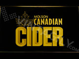 Molson Canadian Cider LED Sign - Yellow - TheLedHeroes