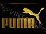 Puma LED Sign - Yellow - TheLedHeroes
