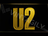 U2 LED Sign - Yellow - TheLedHeroes