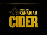Molson Canadian Cider LED Neon Sign USB - Yellow - TheLedHeroes