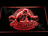 St Paul's Girls' LED Neon Sign USB - Red - TheLedHeroes