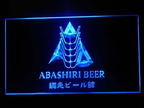 Abashiri Beer LED Sign - Blue - TheLedHeroes
