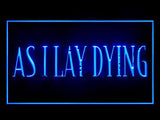 As I Lay Dying LED Neon Sign Electrical - Blue - TheLedHeroes