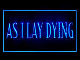 As I Lay Dying LED Sign - Blue - TheLedHeroes