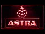 Astra Beer LED Neon Sign USB - Red - TheLedHeroes