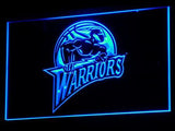 Golden State Warriors Old Logo LED Neon Sign USB - Blue - TheLedHeroes