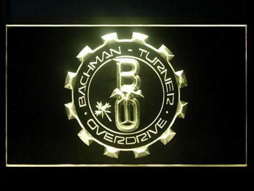 Bachman Turner Overdrive LED Neon Sign Electrical - Yellow - TheLedHeroes