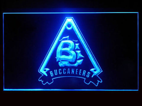 FREE Battlestar Galactica Caprica Buccaneers LED Sign - Blue - TheLedHeroes