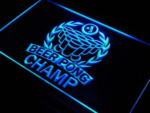 Beer Pong Champ LED Neon Sign USB -  - TheLedHeroes