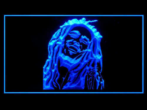 Bob Marley 2 LED Sign - Blue - TheLedHeroes